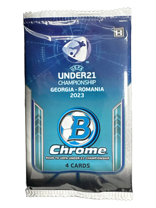 22 Bowman Chrome Road to UEFA Under-21 Euro Championship Soccer LITE Pack