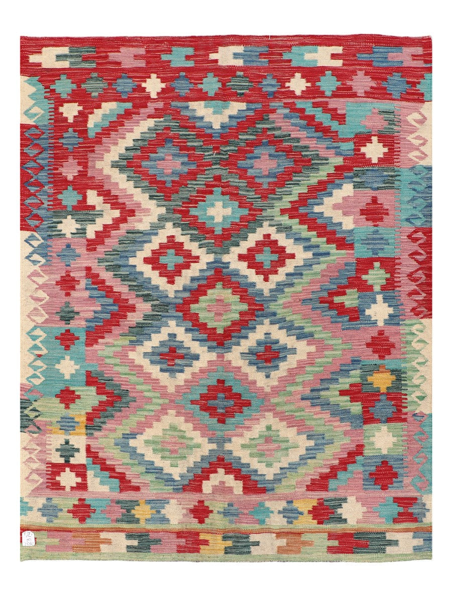Maimana Afghanistan Kilim Rug - 203 x148 cm