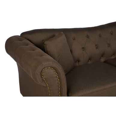 Fable 3 Seat Natural Chesterfield Sofa