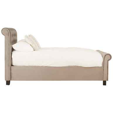 Orlando Grey Ottoman Double Bed