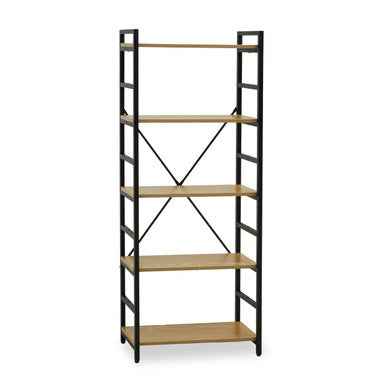 Laxton 5 Tier Light Yellow Shelf Unit