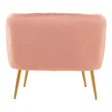 Larissa Pink Velvet Chair
