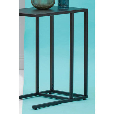 Acero Black Side Table