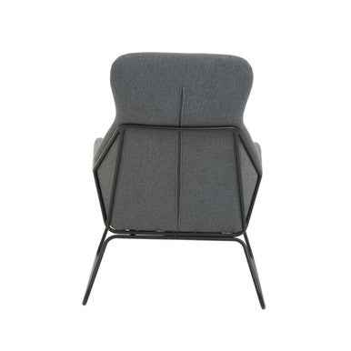 Stockholm Grey Fabric Chair