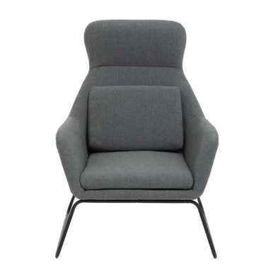 Stockholm Grey Fabric Chair