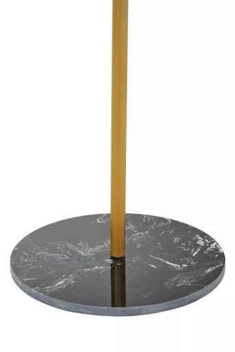 Avento Gold And Black Coat Stand