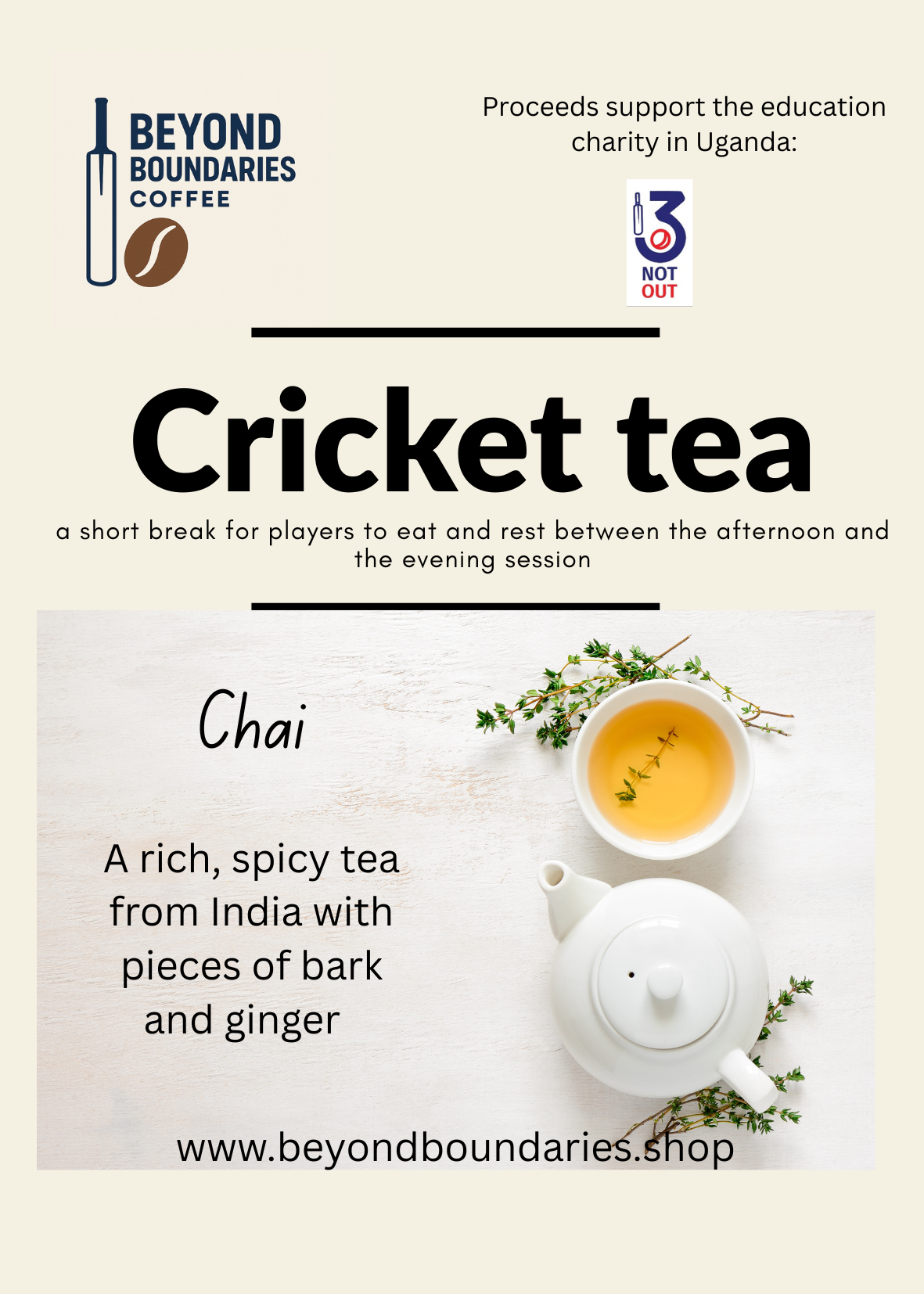 Cricket Tea - Chai Tea - 250g
