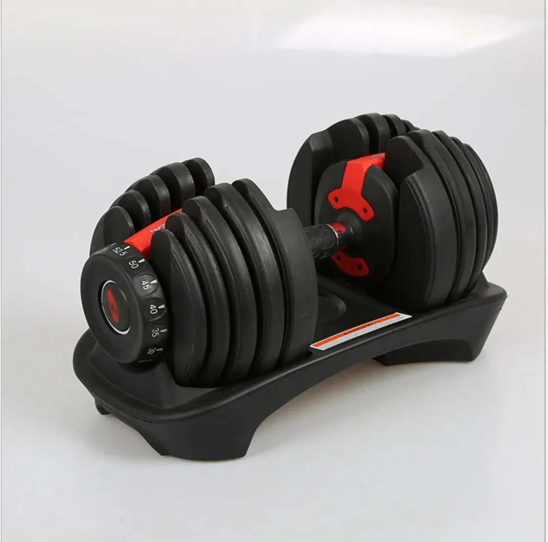 24KG Adjustable Dumbbell Gym Weight Lifting Dumbbell Home Fitness Equipment