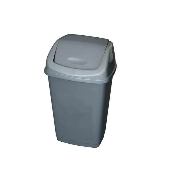 25 L Swing Bin Grey