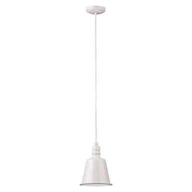 White Pagoda Pendant Light