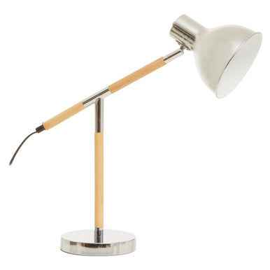 Stockholm Adjustable Desk Lamp in Chrome Finish