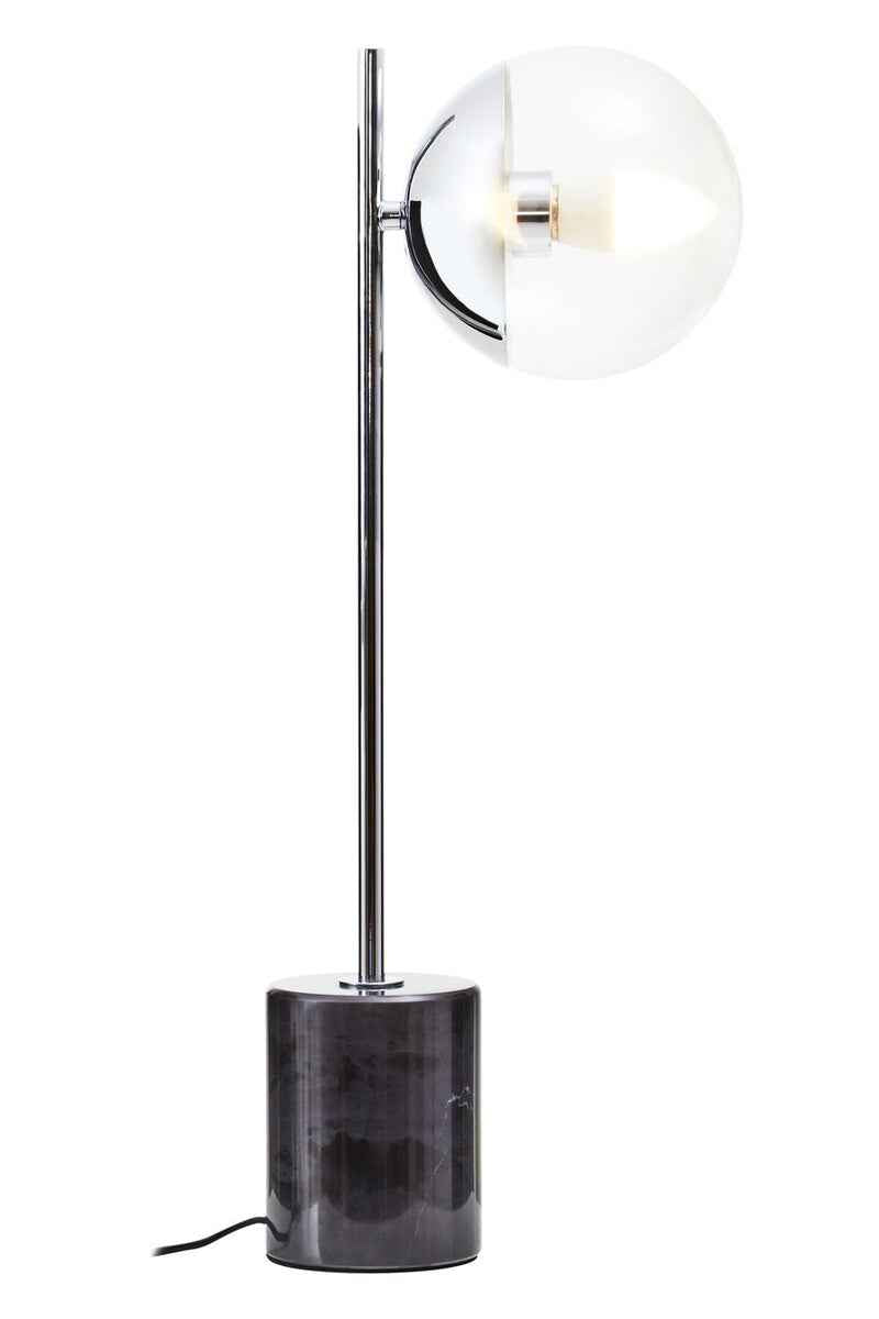 Revive Small Silver Finish Metal Table Lamp