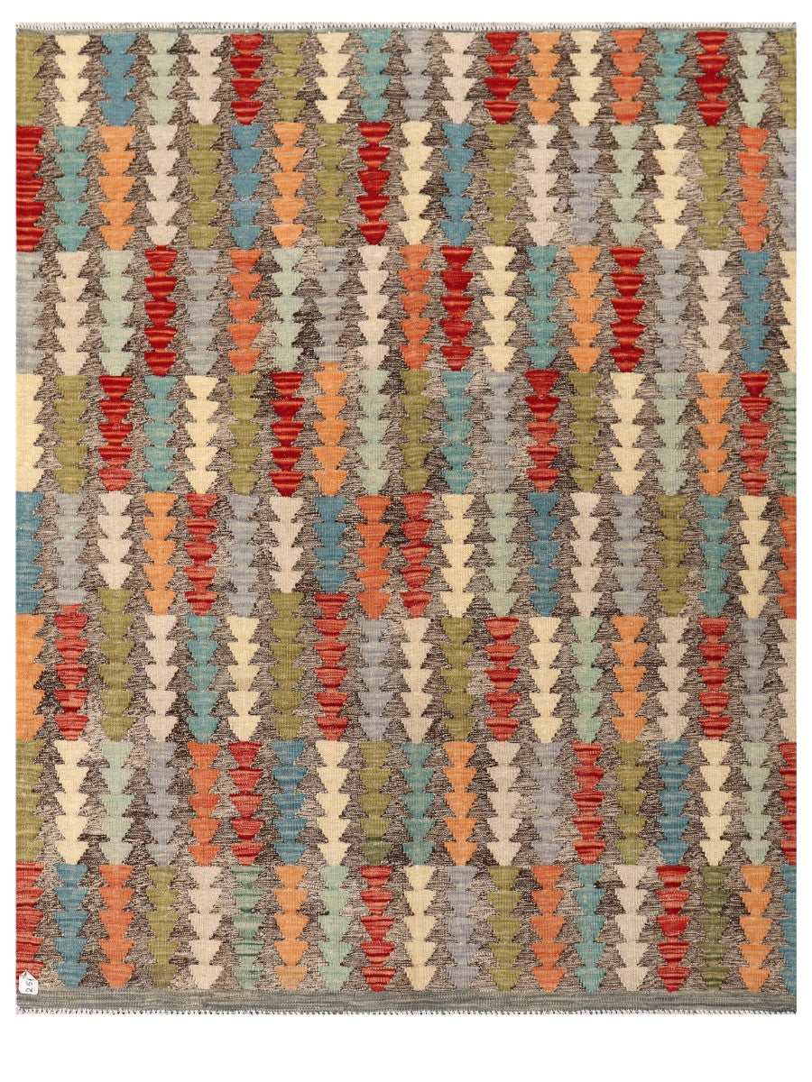Maimana Afghanistan Kilim Rug - 191 x149 cm