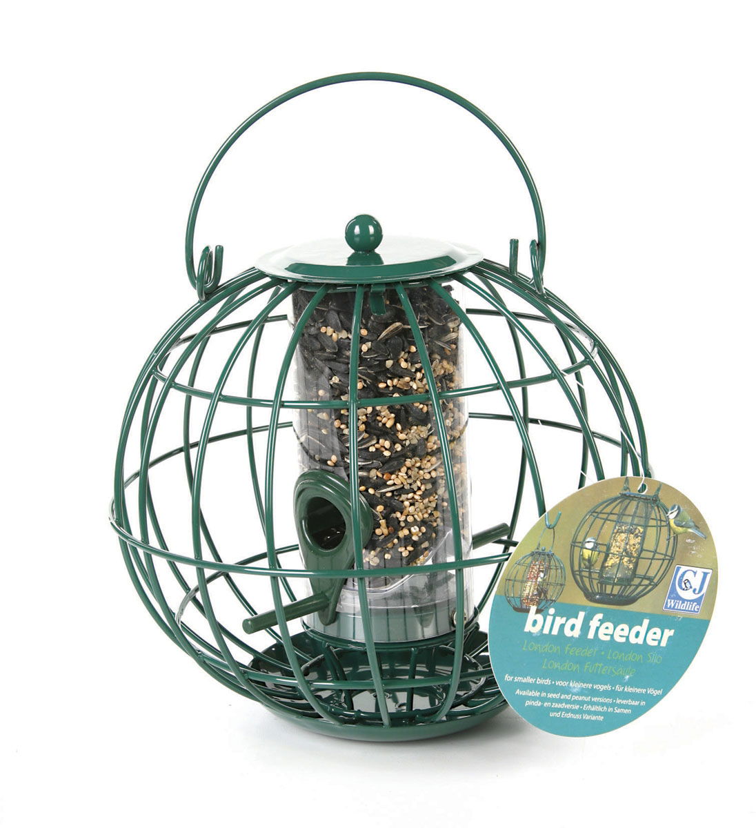 Cj London Globe Seed Feeder 21cm