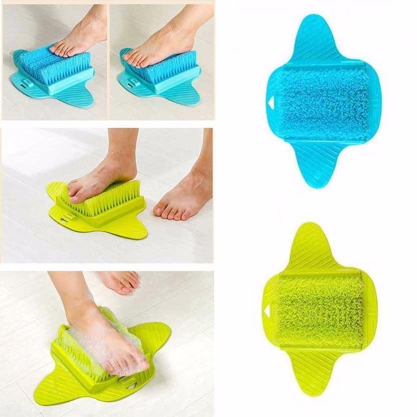 NonSlip Exfoliating Foot Brush for Soft Smooth Feet
