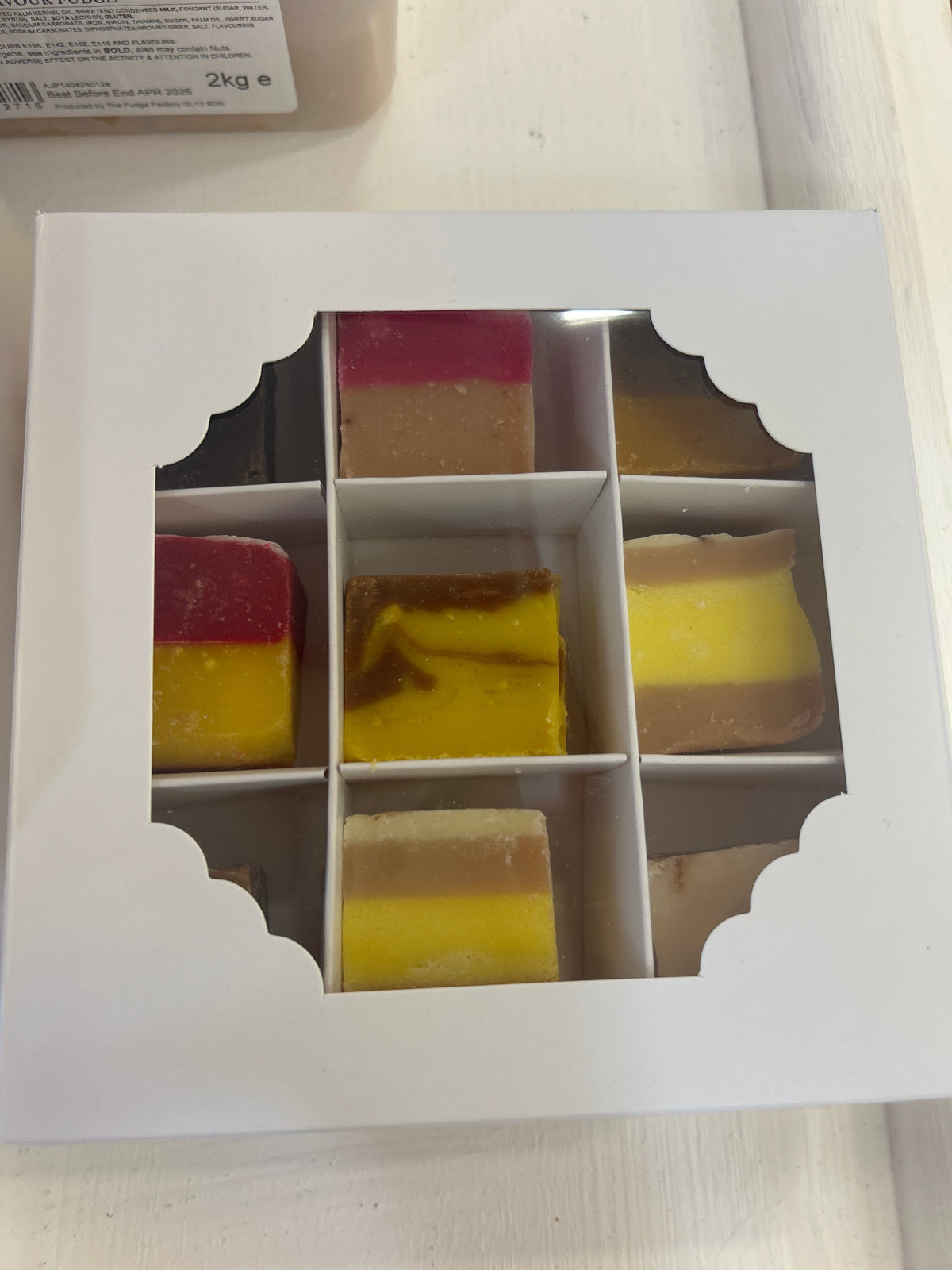 Fudge Selection Box Dessert Flavours