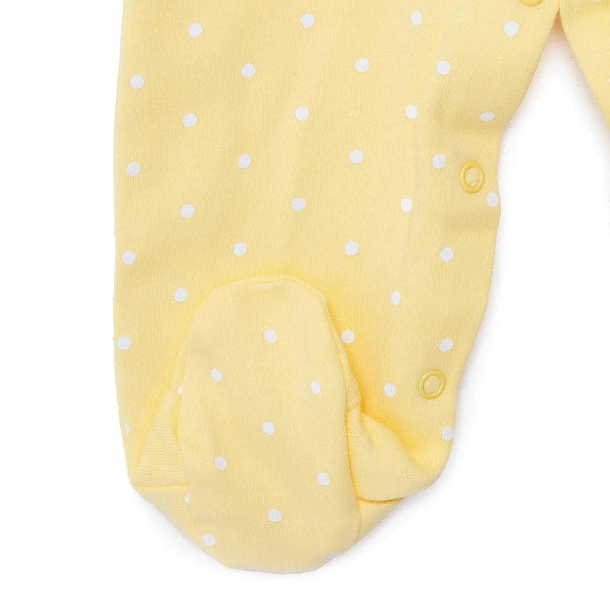 HelloBaby Polka Dot Long Sleeve Baby Sleepsuit with Feet (Newborn to 6-9 Months)