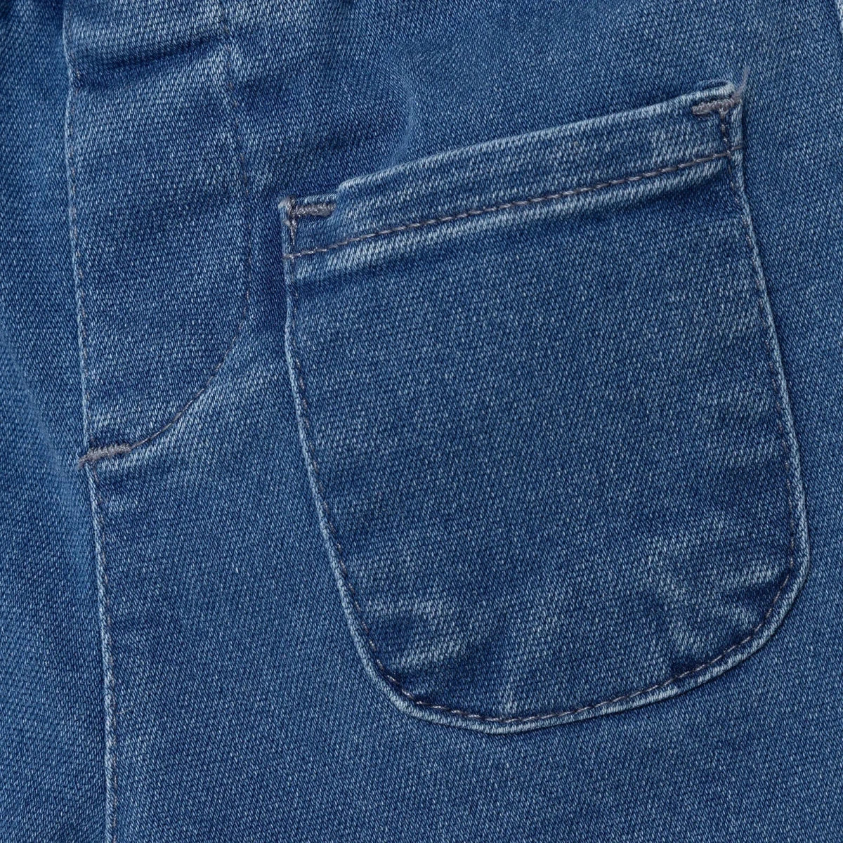 HelloBaby Hemmed Denim Baby Trousers (6-9 Months to 4-5 Years)