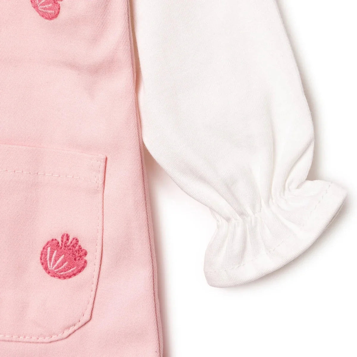 HelloBaby Loopback Baby Dungarees & Long Sleeve T-Shirt Set (6-9 Months to 4-5 Years)