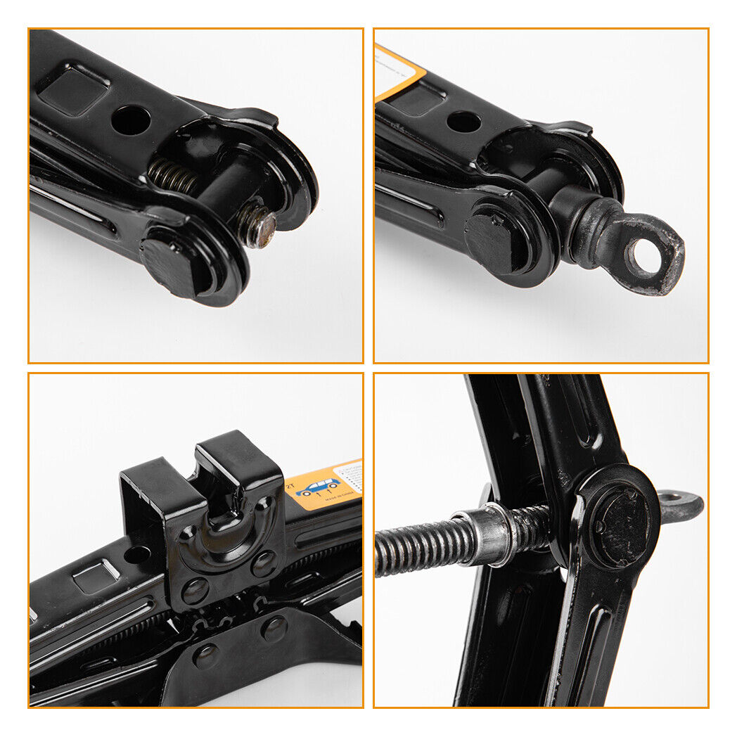 2.5T Scissor Jack + Extendable Wheel Wrench Brace Socket Car Van Tire Hand Tool