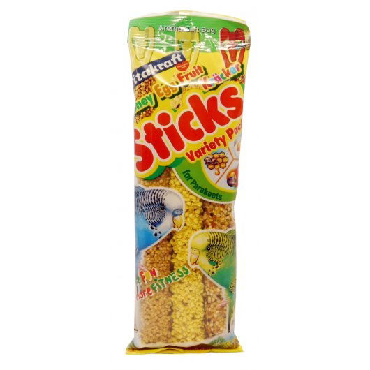 Vitakraft Budgie Kräcker® Honey/egg/fruit Sticks 3 Pack