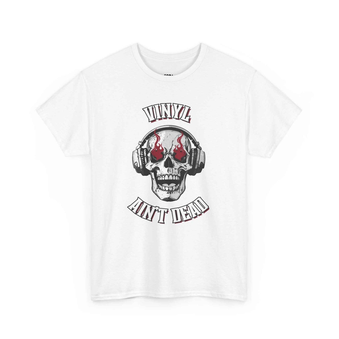 'Vinyl Ain't Dead' Skull Men's T-Shirt