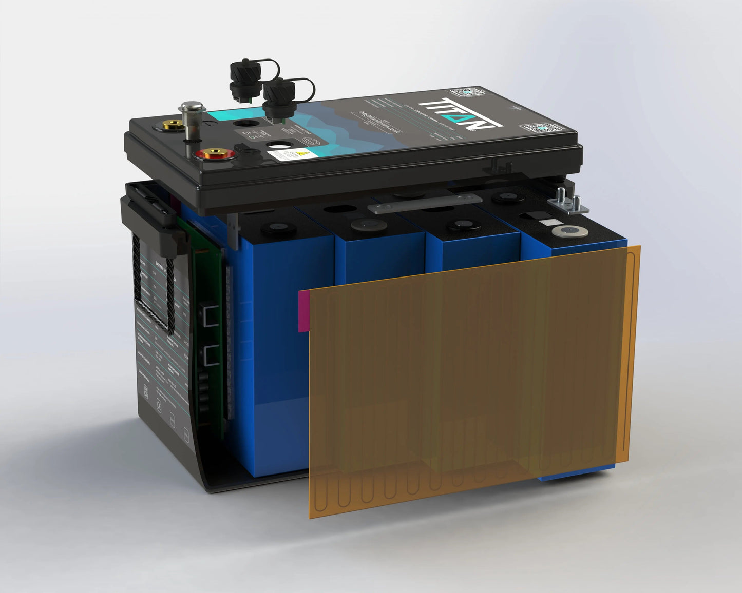 TITAN 12V 280Ah Lithium Leisure Battery