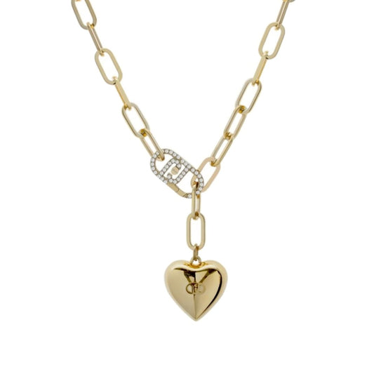 Ladies' Necklace LIU JO LJ2790 Golden
