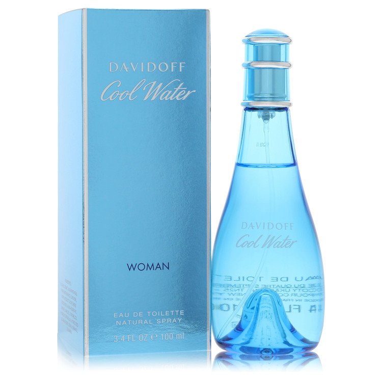 Davidoff Cool Water Eau de Toilette Spray for Women, 3.4 oz / 100 ml