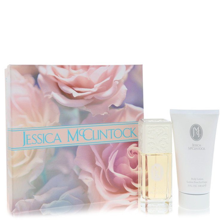 JESSICA McCLINTOCK Gift Set – 3.4 oz (100 ml) Eau de Parfum & 5 oz (150 ml) Body Lotion
