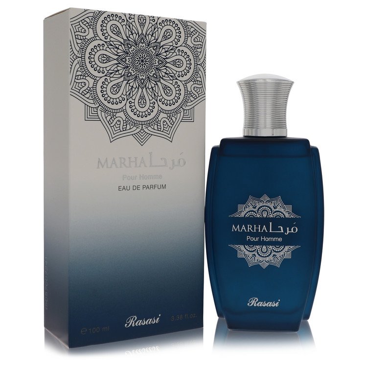 Rasasi Marha Eau De Parfum Spray for Men, 3.38 oz / 100 ml