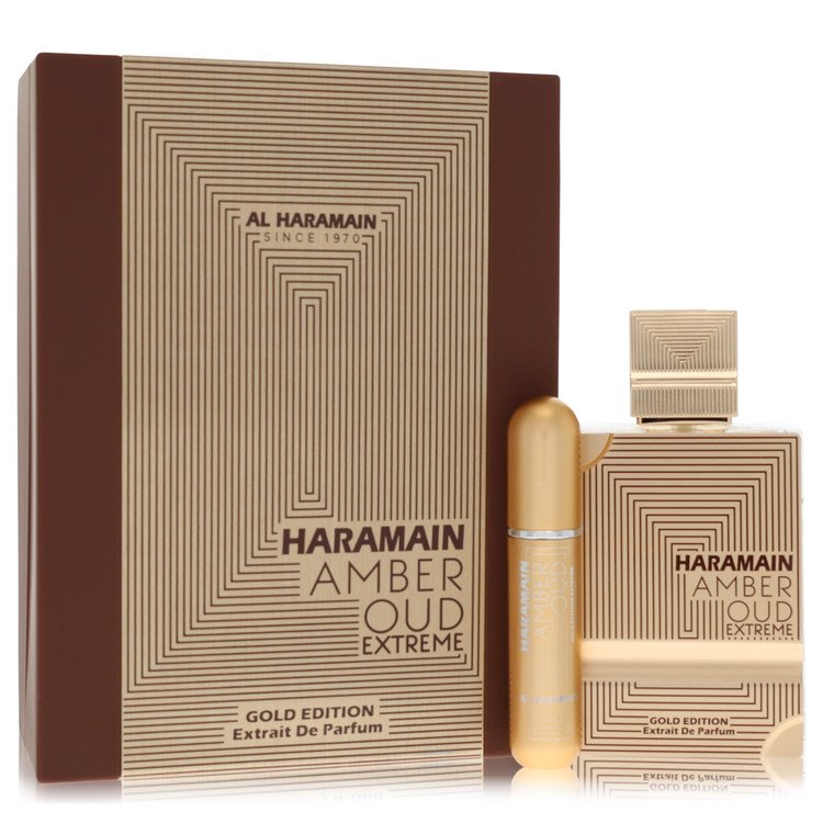 Al Haramain Amber Oud Gold Extreme Eau De Parfum Spray 2 oz / 60 ml for Men