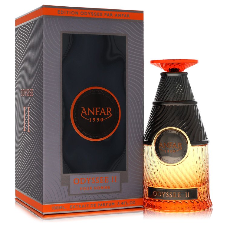 Anfar Odyssey II Extrait De Parfum Spray for Men, 3.4 oz / 100 ml