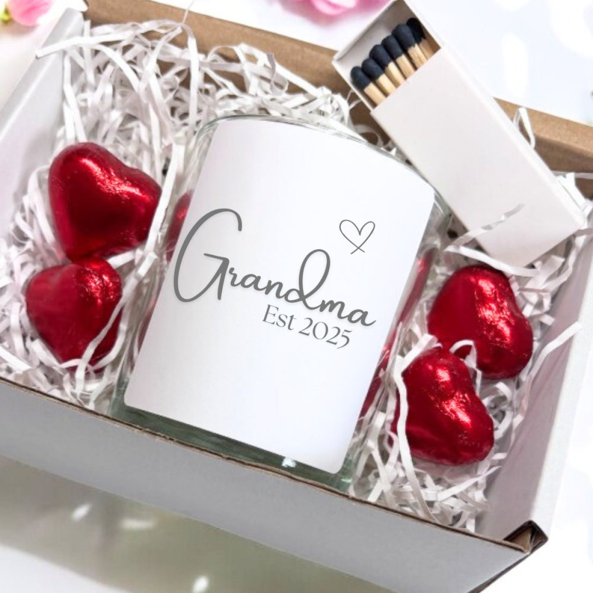 Grandma Est. 2025 Candle Gift Set |