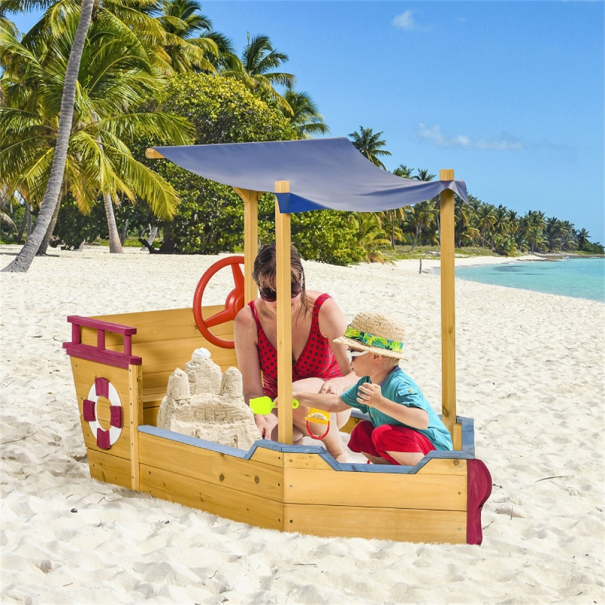 Kids Sandbox with Cover ( Amazon Shipping)(Prohibited by WalMart)