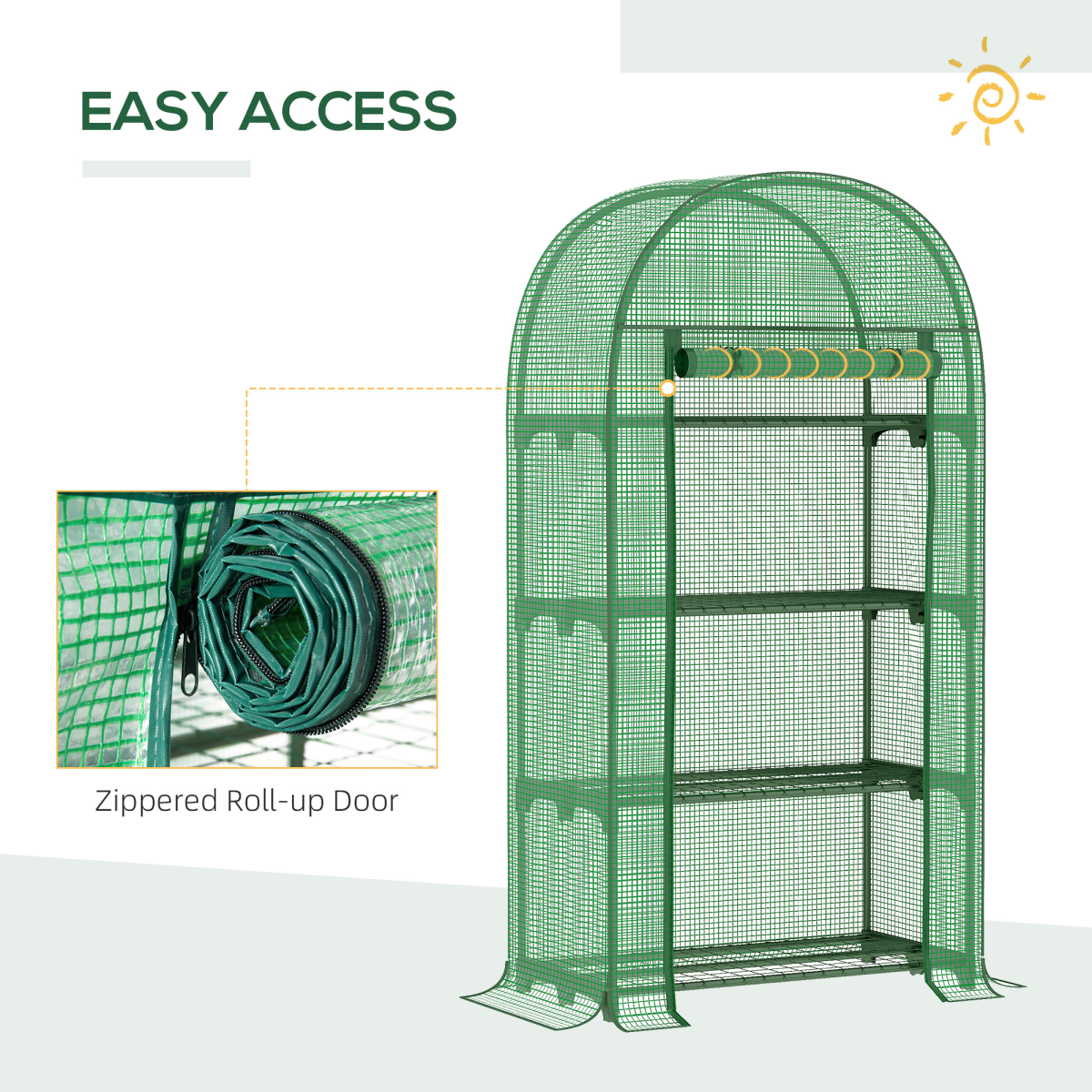 Mini Walk-in Greenhouse