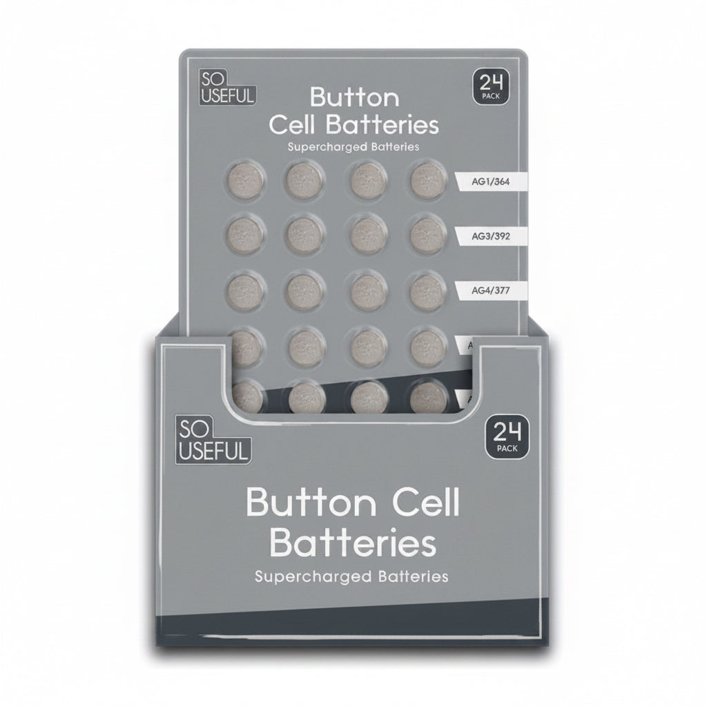 Button cell batteries