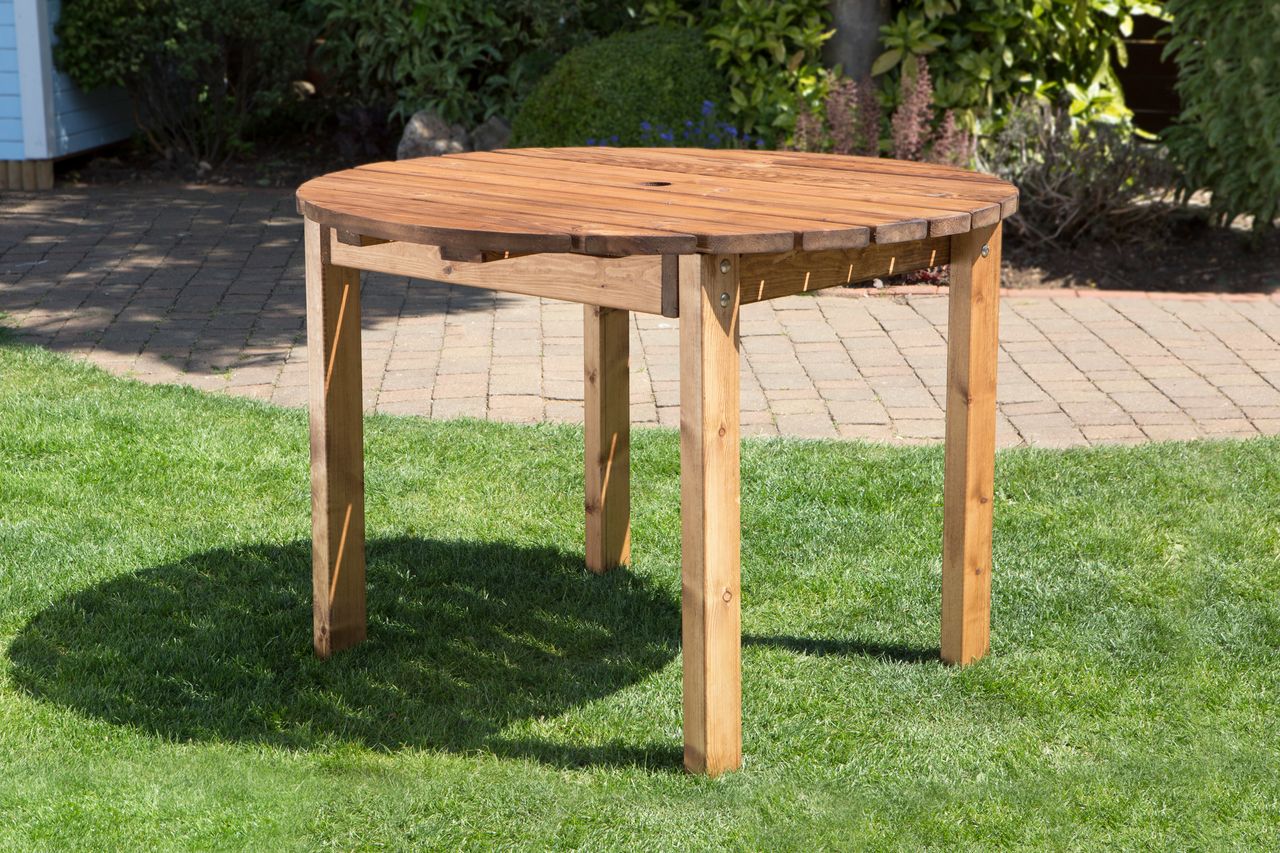 Charles Taylor Trading Small Circular Table Small Brown