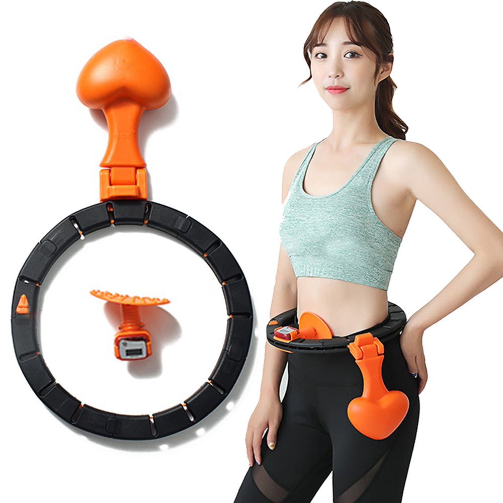 Smart Hoop Fitness Auto-counting Detachable Weight