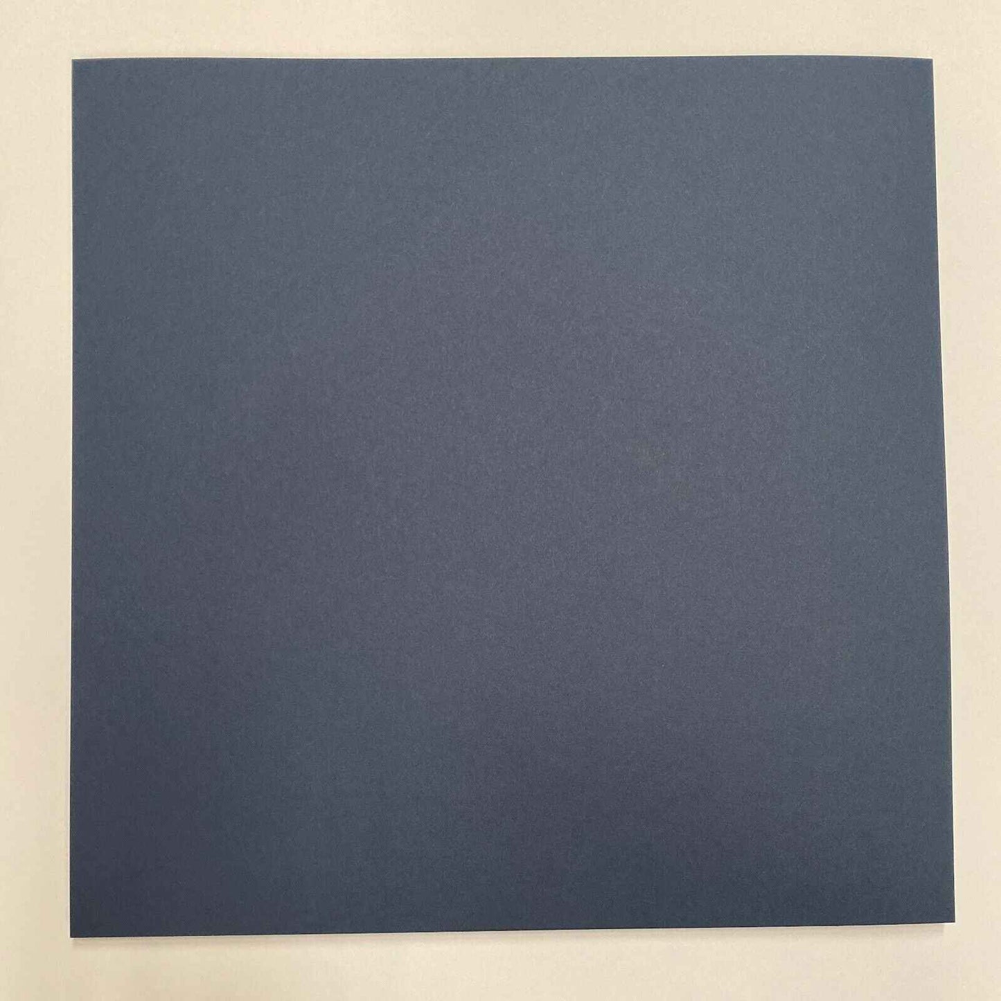 20 x 12"x12" Card Stock - Colour: NAVY BLUE - Matt Finish - Stella Weds 250gsm
