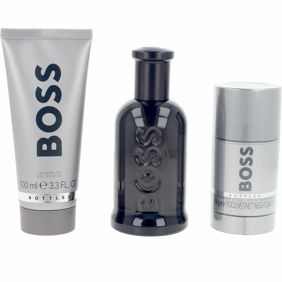 Men's Perfume Set BOSS BOTTLED 3 Pieces