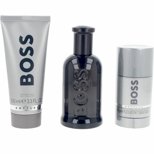 Men's Perfume Set BOSS BOTTLED 3 Pieces