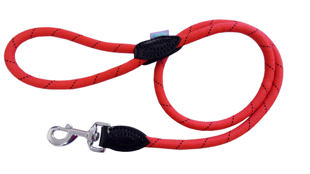 Dog&Co Mountain Rope Lead With Trigger Red/black 120cm
