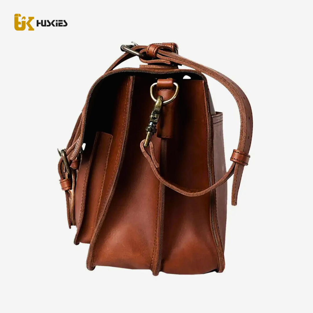 Leather Briefcase - The Wales