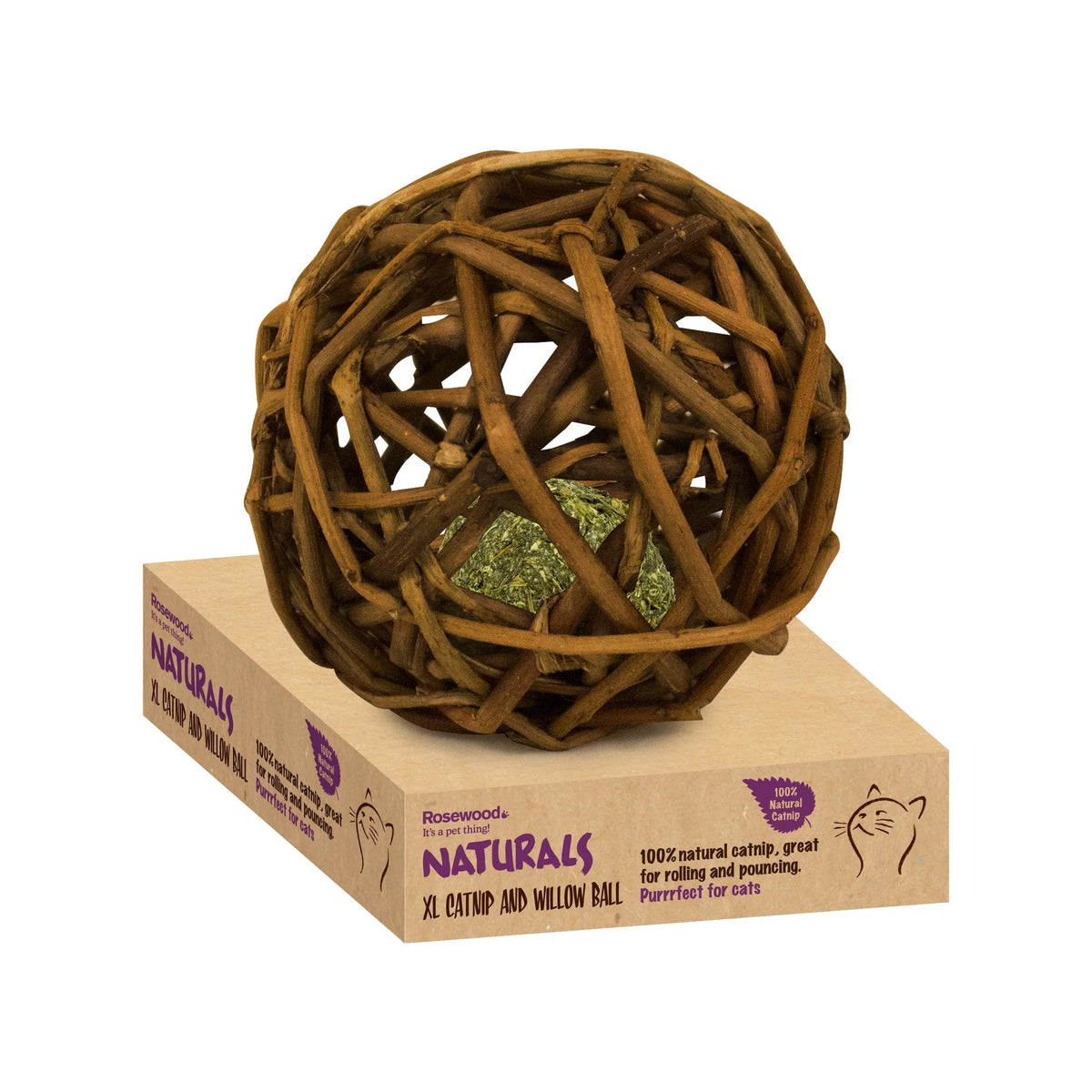 Naturals for Cat Willow & Catnip XXL Ball