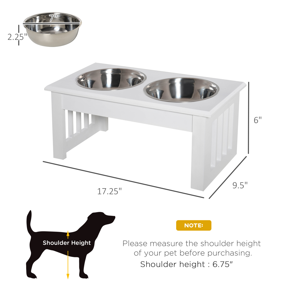 Elevated Dog Bowl
