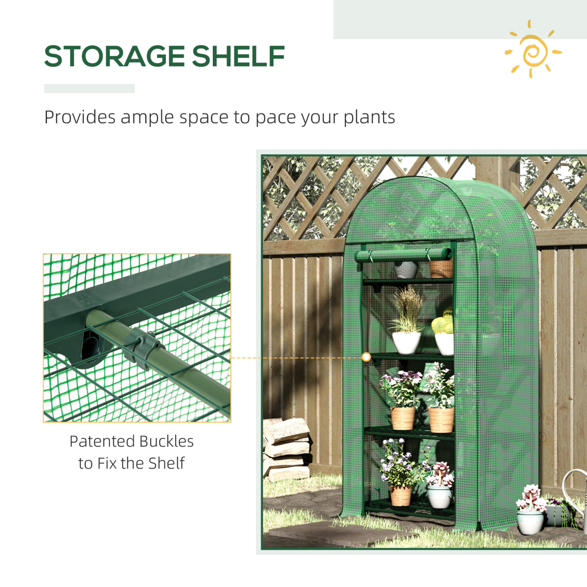 Mini Walk-in Greenhouse