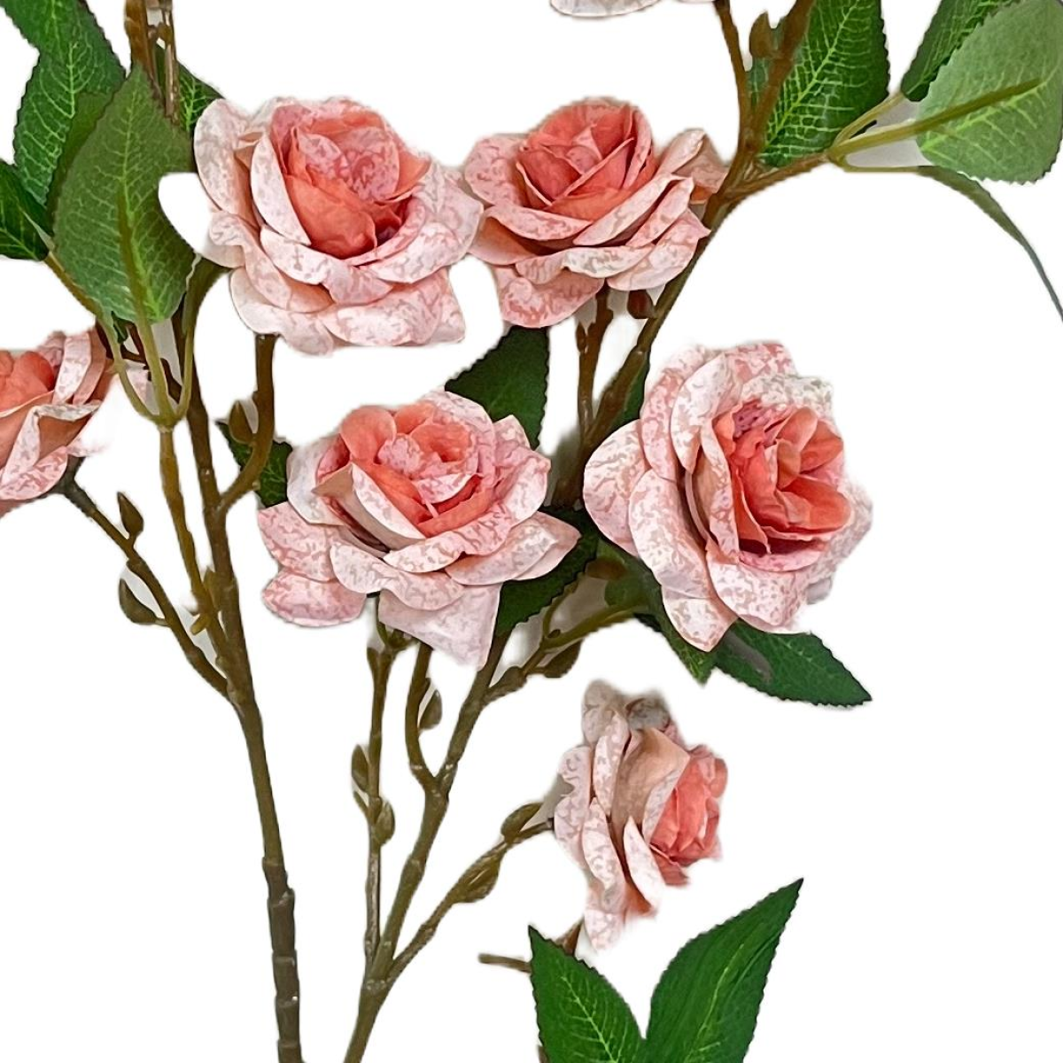 90cm Artificial Pink Rose Stem