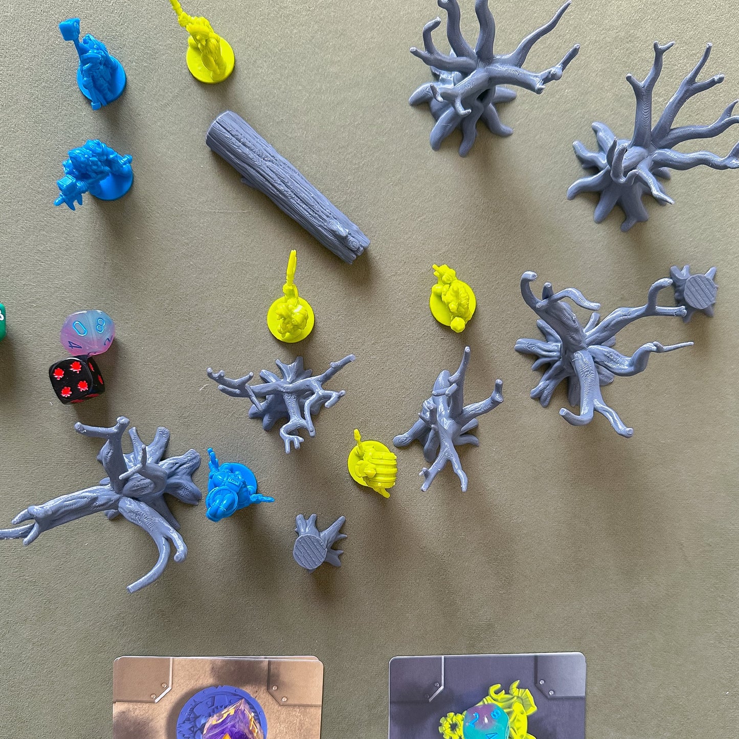 28mm Scatter Terrain Trees for DND & Wargames | Fantasy RPG Tabletop Scenery