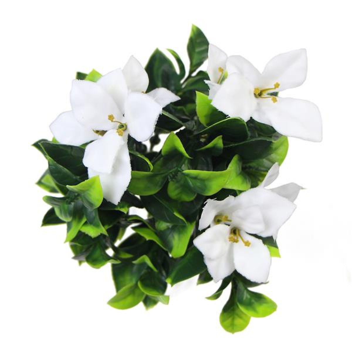 30cm UV Resistant White Flower Bush Artificial